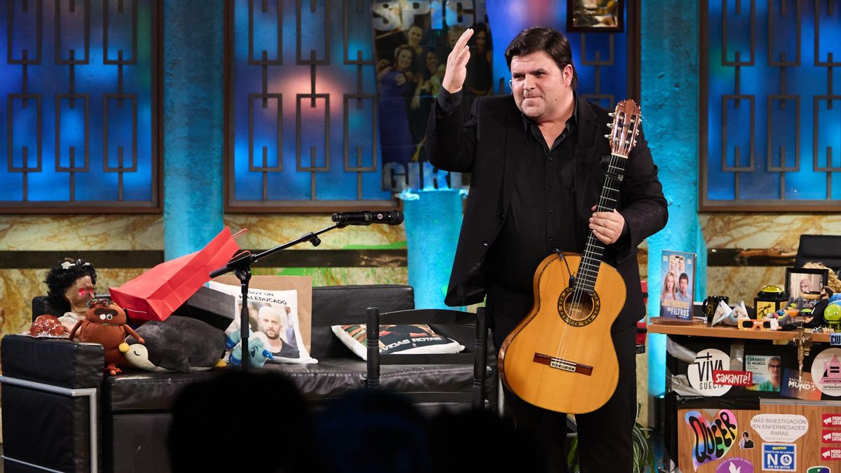 El cantaor Ricardo Fernández