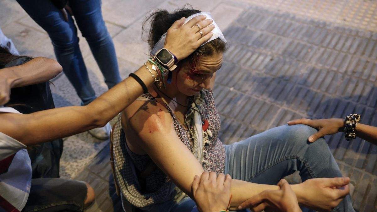 En libertad las tres mujeres detenidas en València por daños vandálicos en protestas contra Israel
