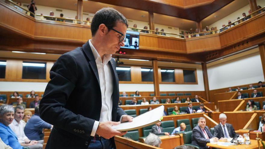 Otxandiano recuerda a Pradales la mayoría abertzale del Parlamento Vasco: "Es el momento de un nuevo estatus político"