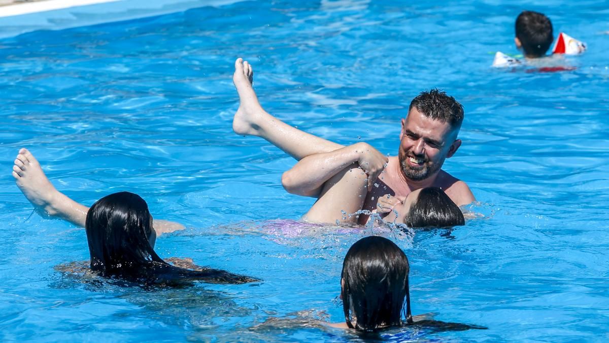 Apertura de la piscina de la Fuensanta