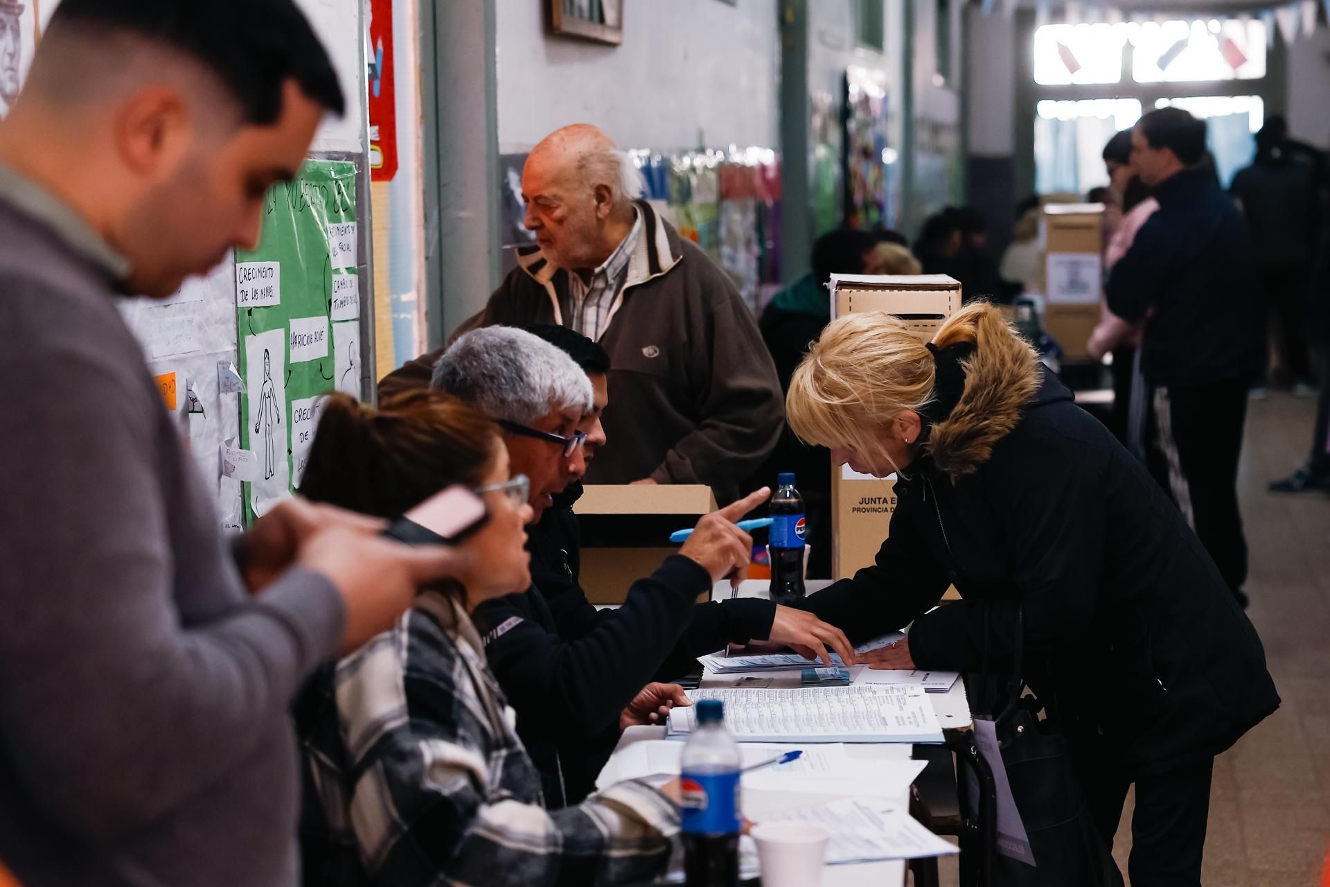 Imágenes de la votación