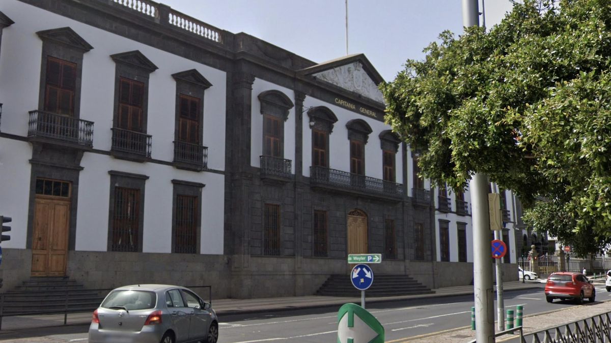 Edificio de la Capitanía General en Santa Cruz de Tenerife.