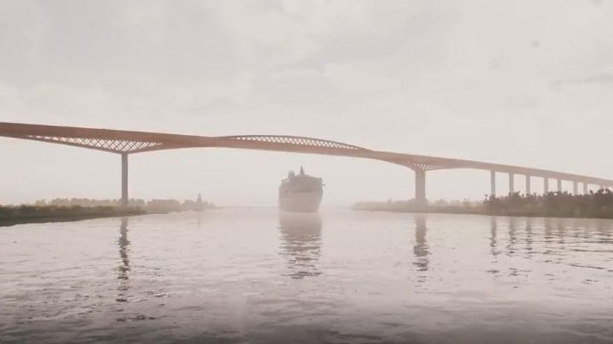 Más barato, menos riesgos y más fácil de hacer: el Gobierno apuesta por un puente para que la SE-40 cruce el Guadalquivir