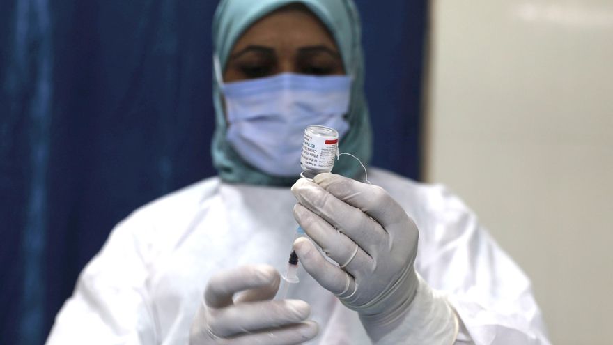 Antes de ómicron. Foto de archivo. EFE/EPA/FAROOQ KHAN