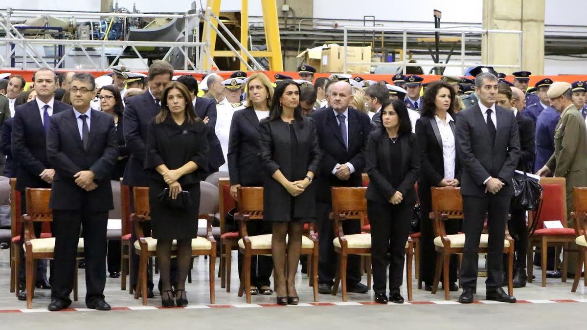 FOTOGALERÍA | Funeral por los militares del SAR fallecidos en accidente de helicóptero
