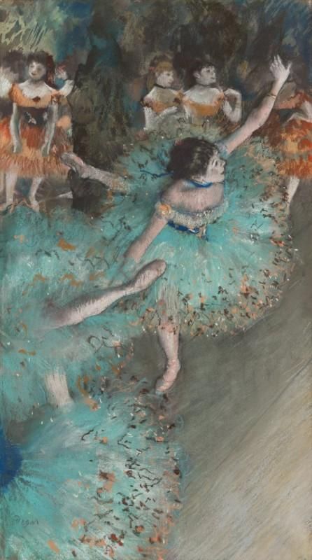 Bailarina basculando