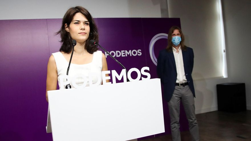 La portavoz de Podemos, Isa Serra. EFE/David Fernández/Archivo