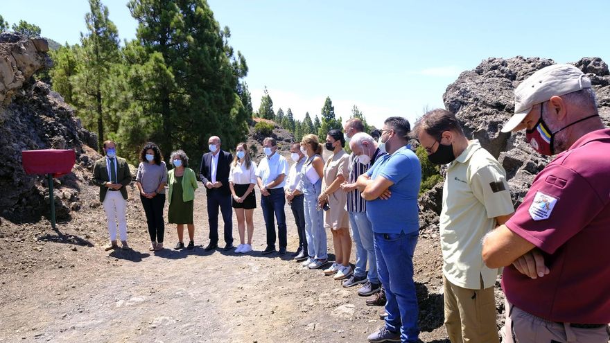 Otro momento de la inauguración.