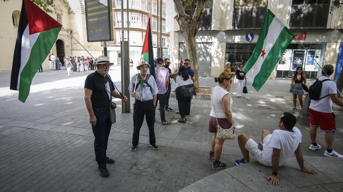 Manifestación solidaridad con Palestina