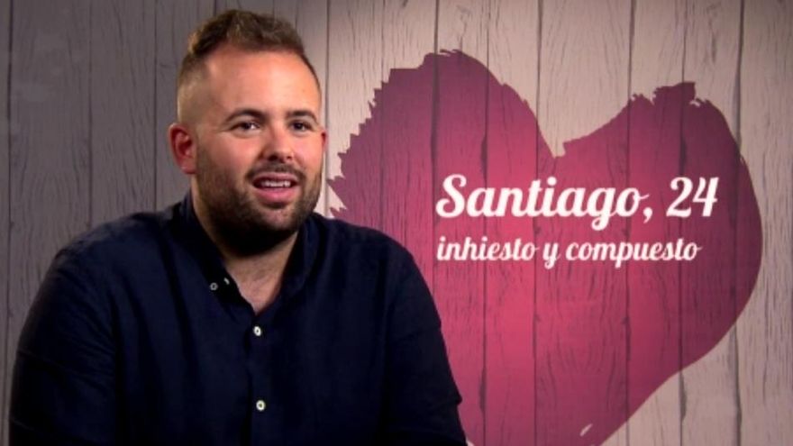 Santiago, el joven polémico de 'First dates'