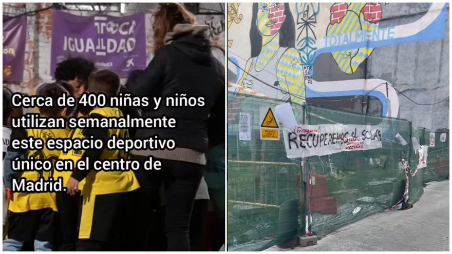 Dragones de Lavapiés, ante la "emergencia deportiva" de quedarse sin campo: "Borran la huella de un fútbol por la igualdad"