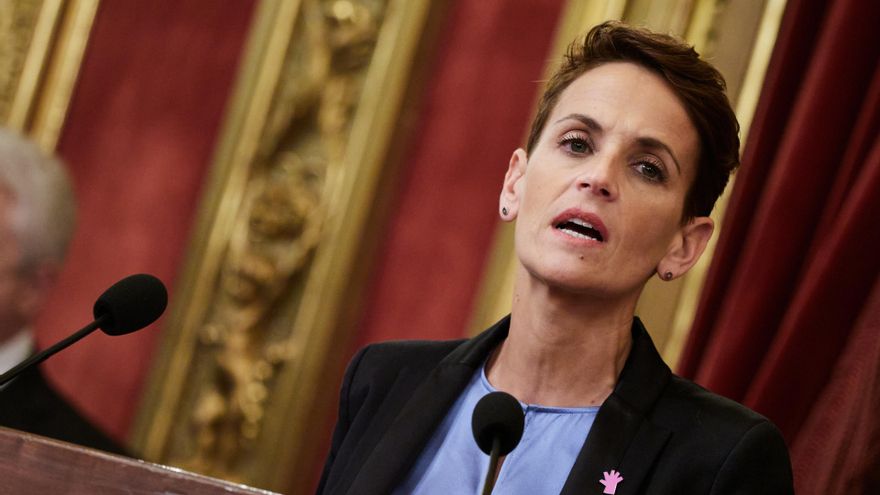 Chivite reivindica el "diálogo" para "serenar el debate" en el Día de Navarra: "Sin convivencia no hay prosperidad"