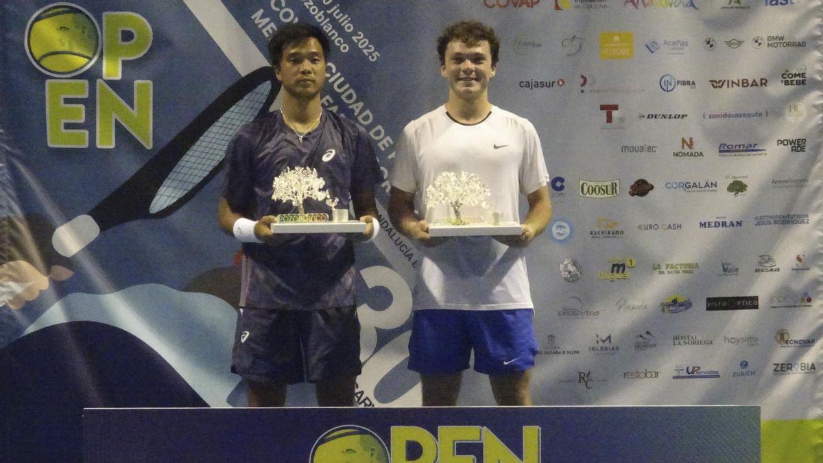 Iñaki Montes y Fajing Sun hacen historia y conquistan el dobles en Pozoblanco