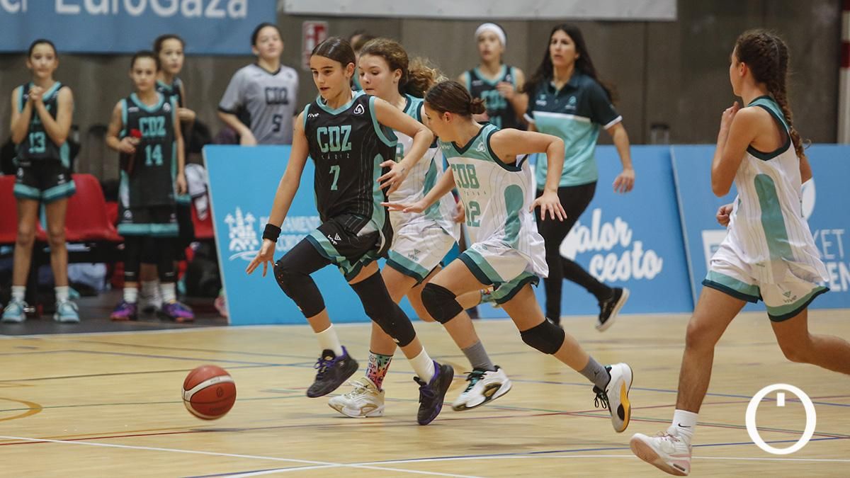 Finales del campeonato de andalucía de minibasket femenino