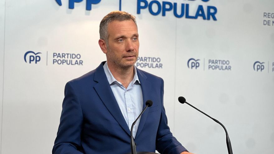 El vicesecretario de Organización, Comunicación y Electoral del Partido Popular de la Región de Murcia, Joaquín Segado