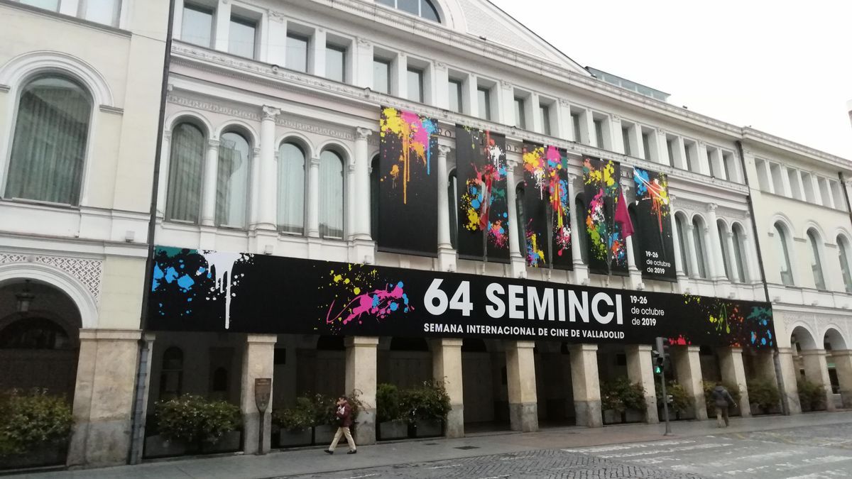 El Teatro Calderón de Valladolid durante la Seminci de 2019.
