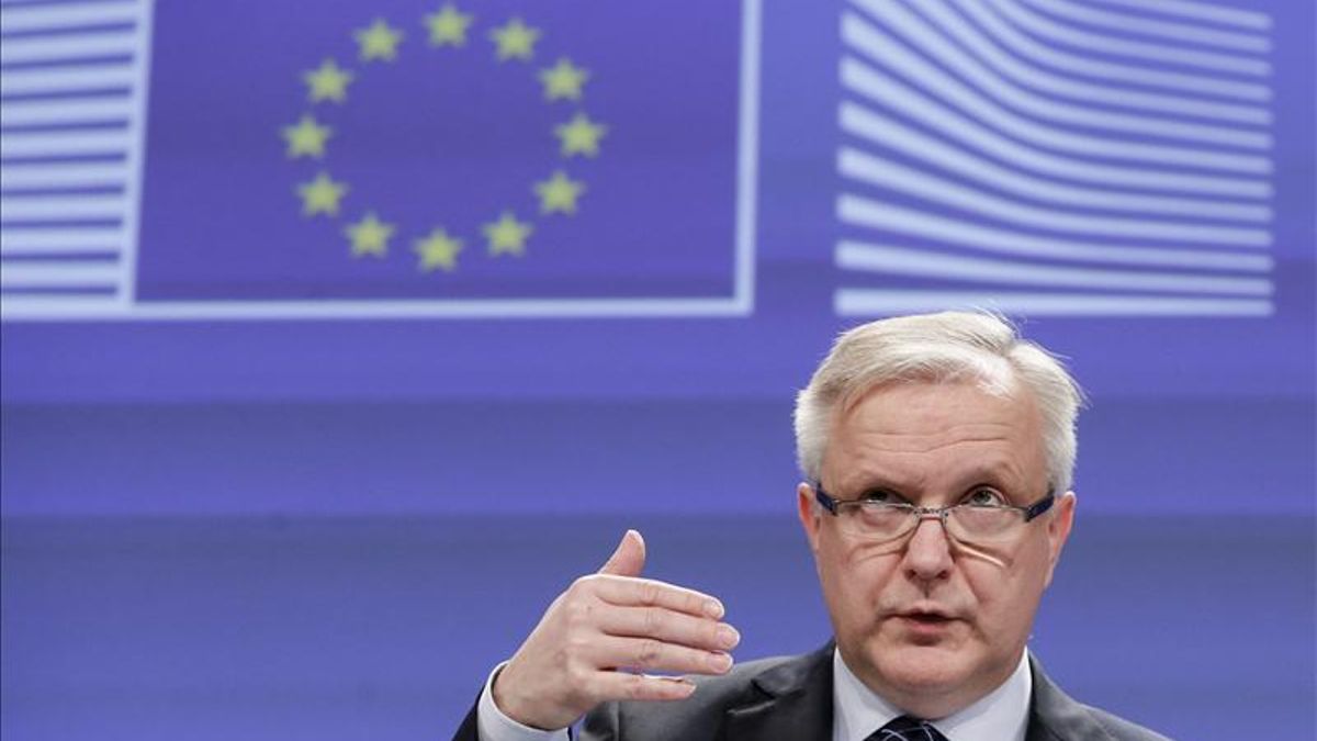 El comisario de Asuntos Econçomicos, Olli Rehn. EFE