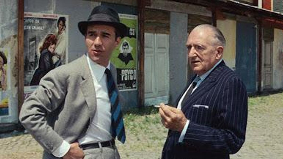 Piccoli como el guionista y Fritz Lang interpretándose a sí mismo