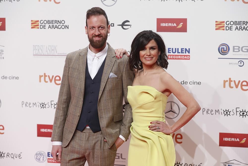 Desfile de rostros televisivos en la alfombra roja de los Forqué