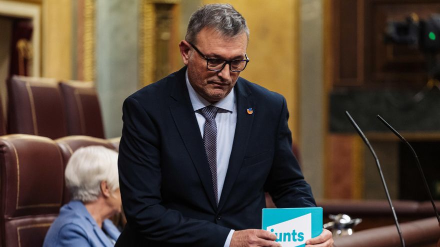 Archivo - El diputado de Junts Josep Maria Cervera