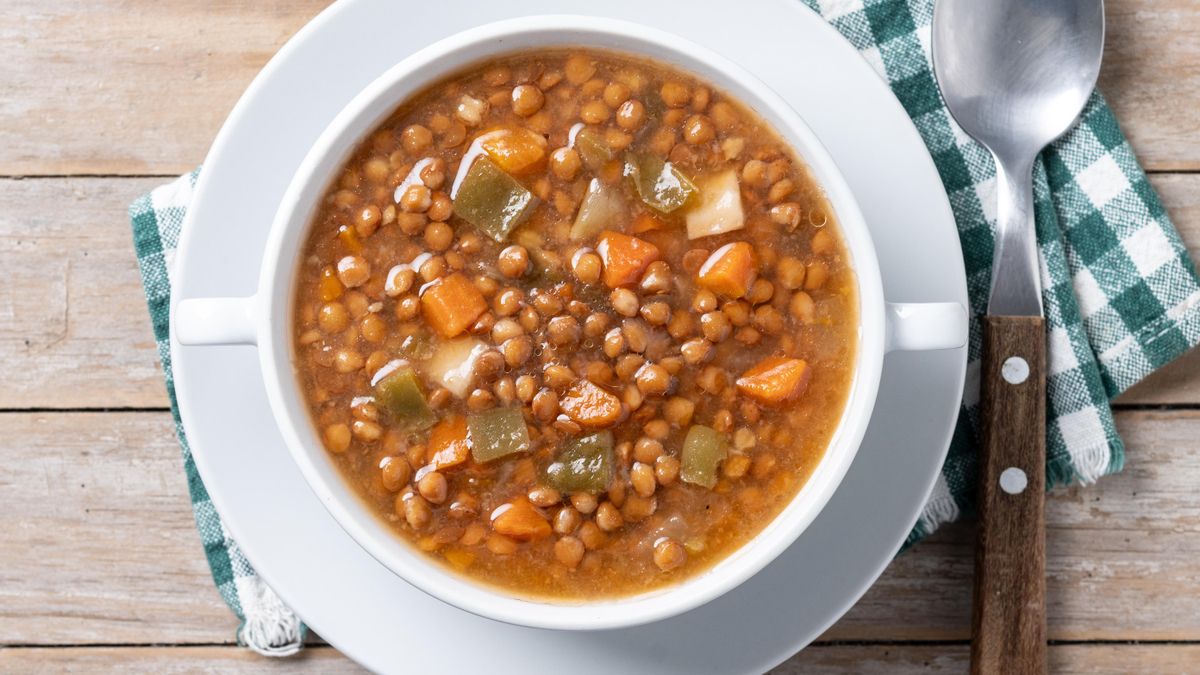Lentejas con verduras