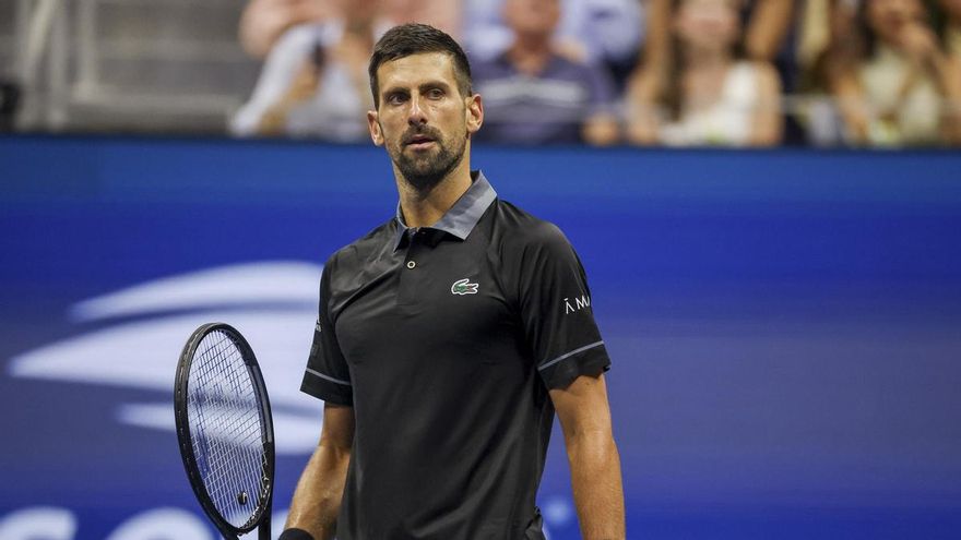 Djokovic se despide del US Open entre lágrimas y en primera ronda