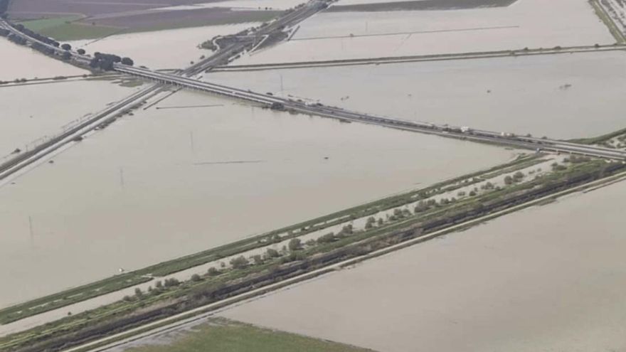 Las fuertes lluvias del temporal devolvieron a la vida un lago olvidado durante siglos en el corazón de Andalucía: ¿por qué desapareció del mapa?