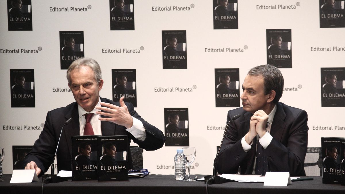 Blair dice que Zapatero "pasó la prueba de fuego del líder" al poner los intereses de su país por encima de los suyos