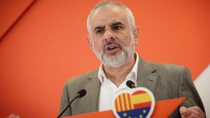 El candidato de Cs a la Presidencia de la Generalitat, Carlos Carrizosa