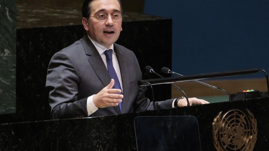 Albares recuerda en la ONU que la invasión de Ucrania es "una amenaza global"