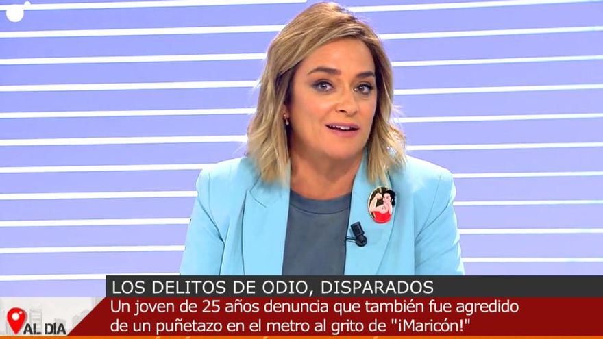 Toñi Moreno habla en 'Cuatro al día' sobre las agresiones homófobas: "Tengo derecho a amar a quien me dé la gana"