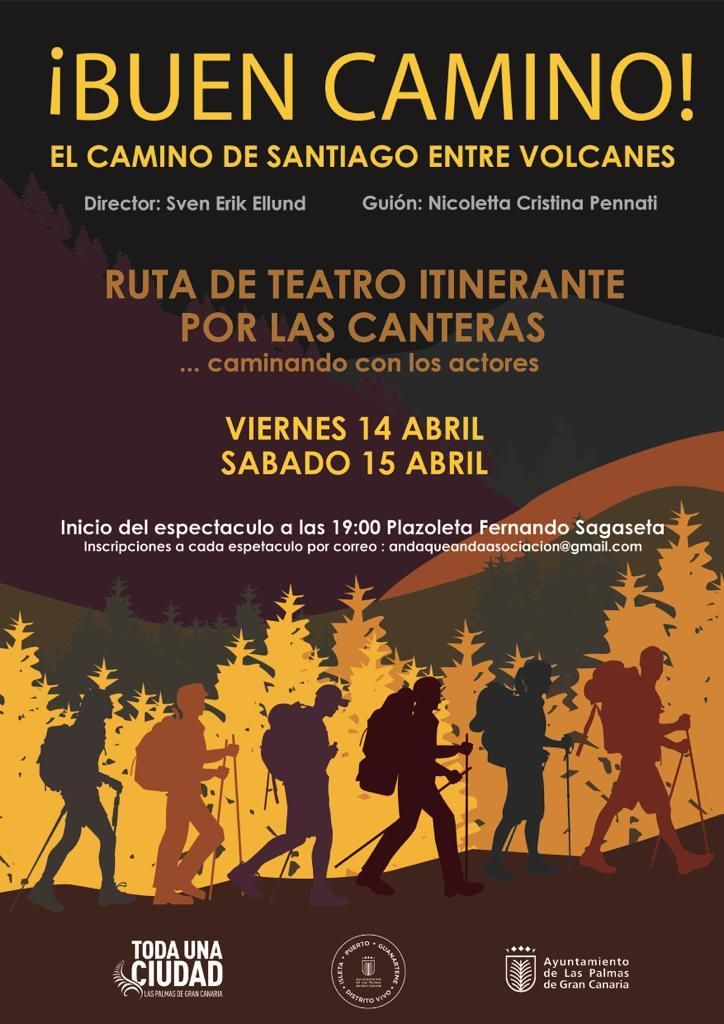 Cartel Teatro Itinerante 'Buen Camino'