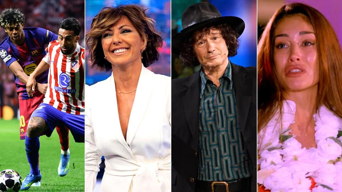 El Atleti-Barça de Champions (15.8%) bate a 'El Hormiguero' (12.9%) y lastra a 'Revuelta' (9.4%) y 'Tentaciones' (8.1%)