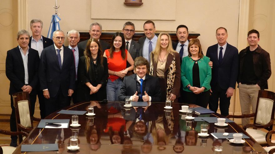 La foto del "nuevo Gabinete" de Milei ya es vieja