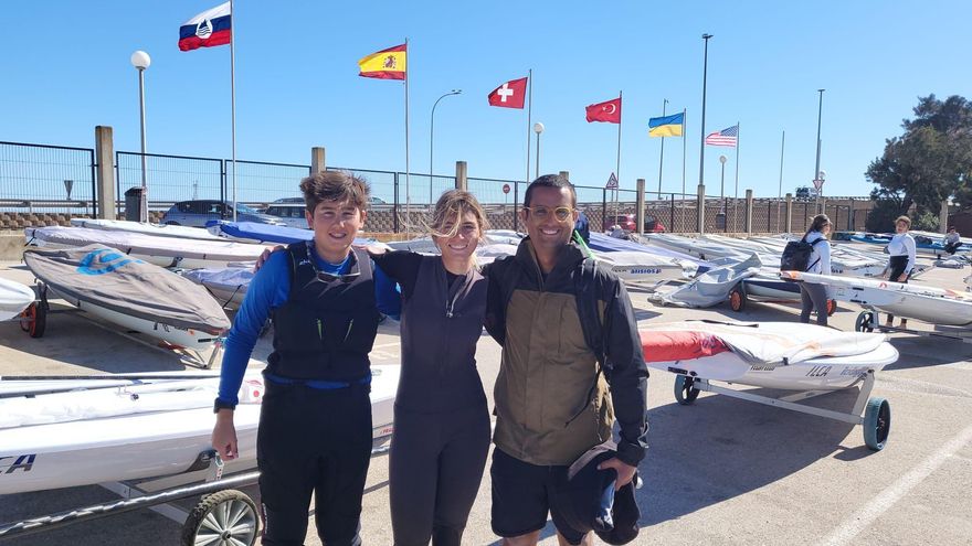 Izan Gómez y Gabriela Barreto, al Campeonato de Europa de ILCA 4