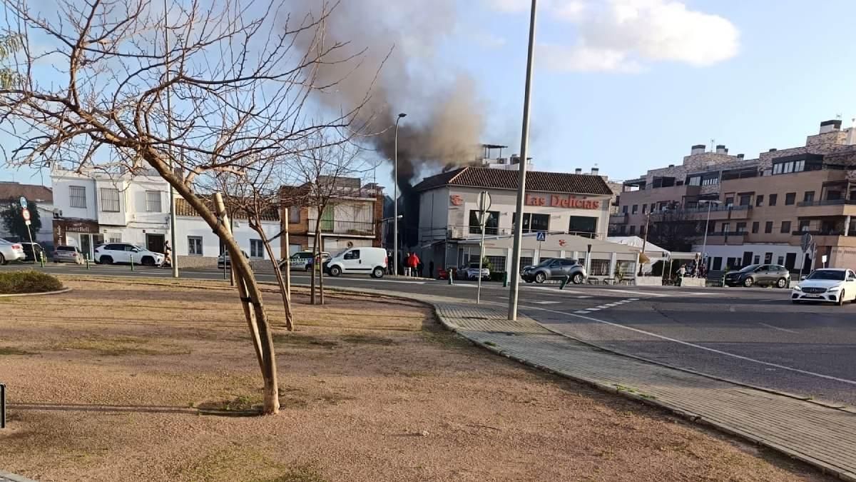 Incendio en un restaurante de Córdoba