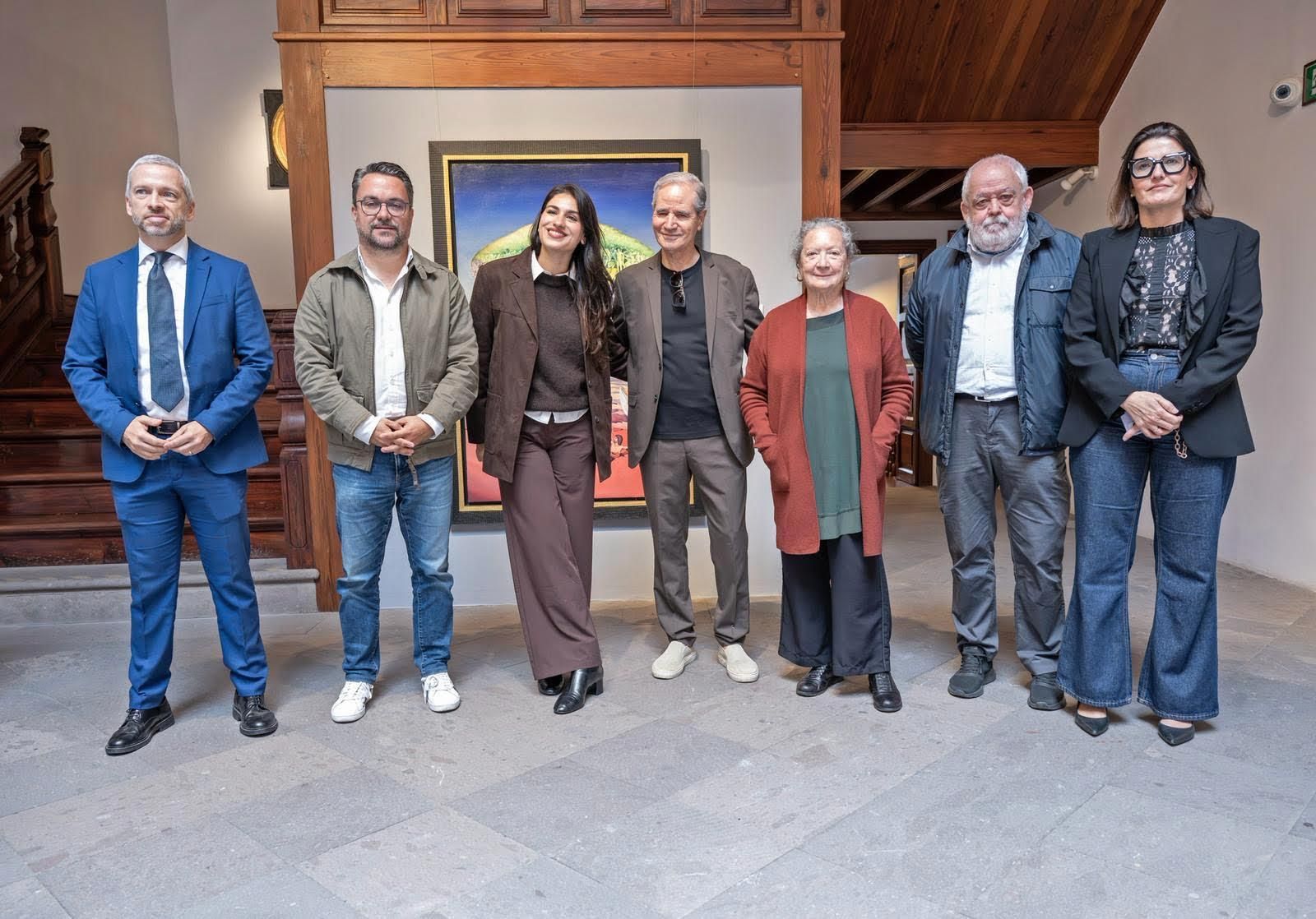 Luis Morera inaugura la exposición ‘Ach Guañac. Geografías del vínculo’ en el Espacio Cultural de Santa Cruz de La Palma.