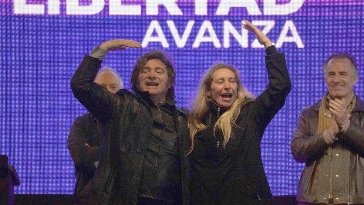 Los hermanos Milei.