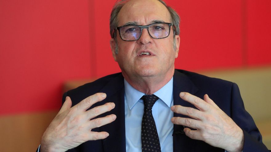 En una entrevista con la Agencia Efe, el candidato socialista Ángel Gabilondo.