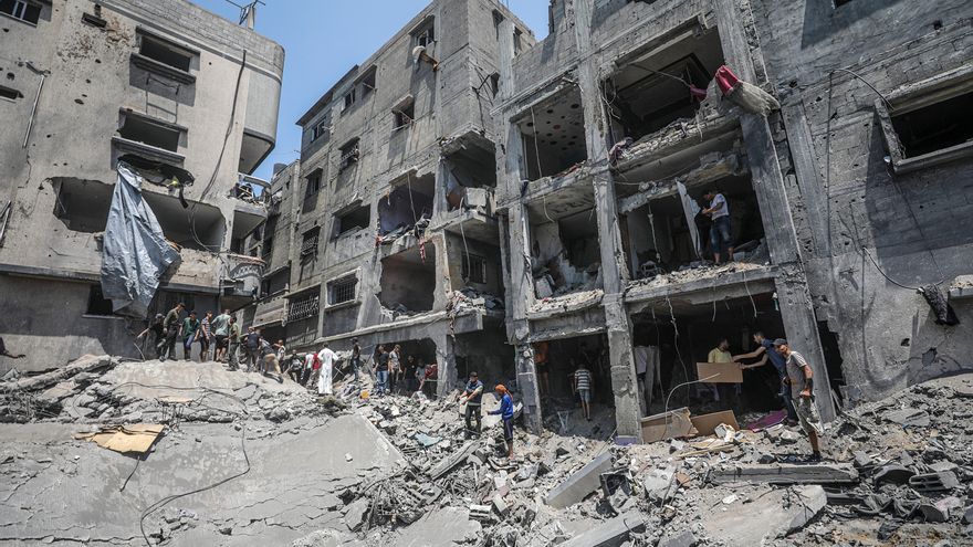 Al menos otros cinco gazatíes muertos este domingo en puntos de reparto de comida