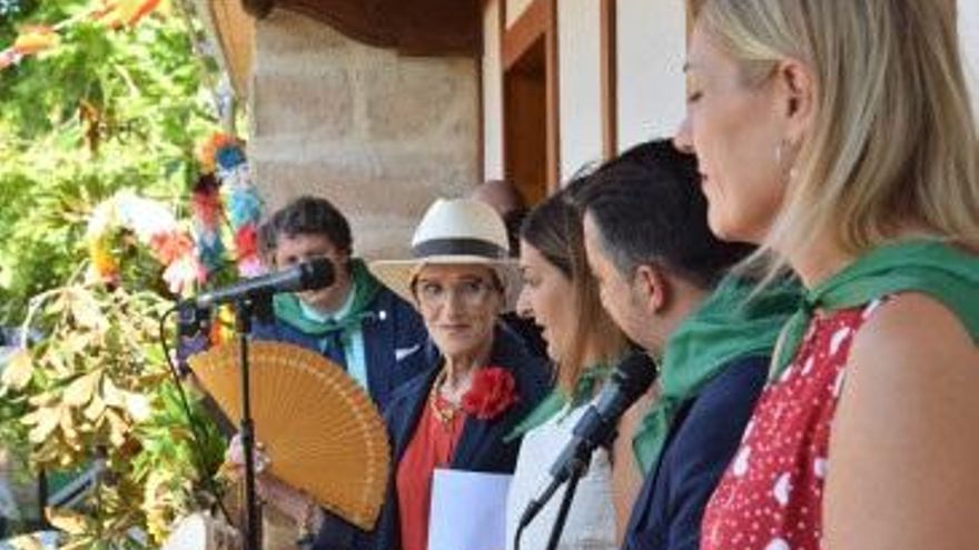 Gema Díaz Villegas fue pregonera de la Virgen de Valencia en 2023.