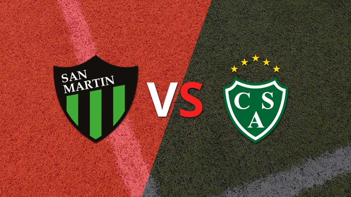 Con gol de Gastón González, Sarmiento se impuso 1 a 0 ante San Martín (SJ)