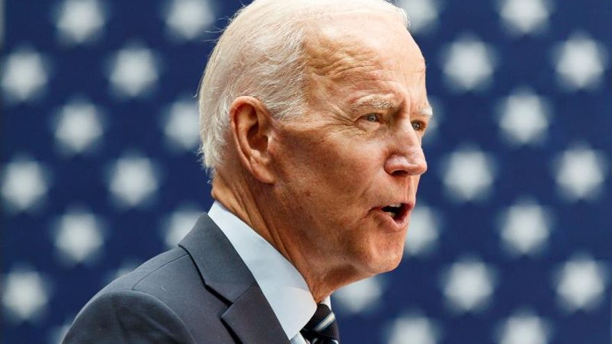 En la imagen, el aspirante presidencial demócrata Joe Biden.