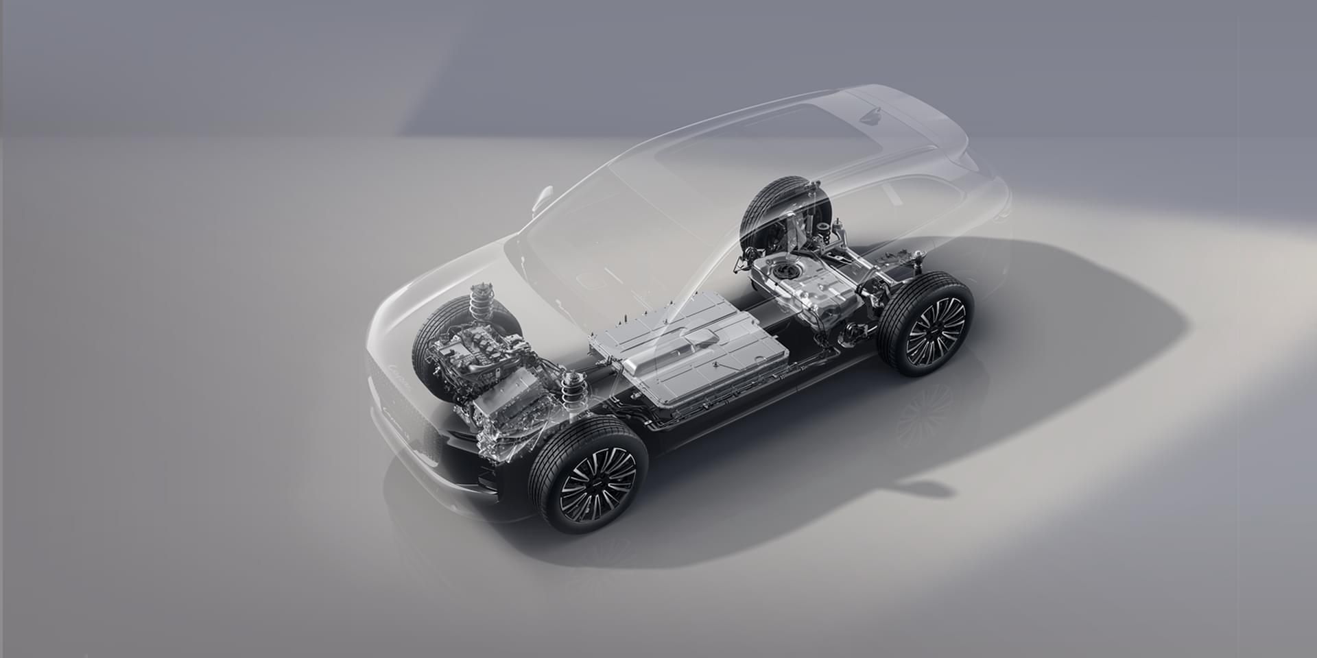 La plataforma multienergía de Lepas integra la batería, el motor y los sistemas de control.