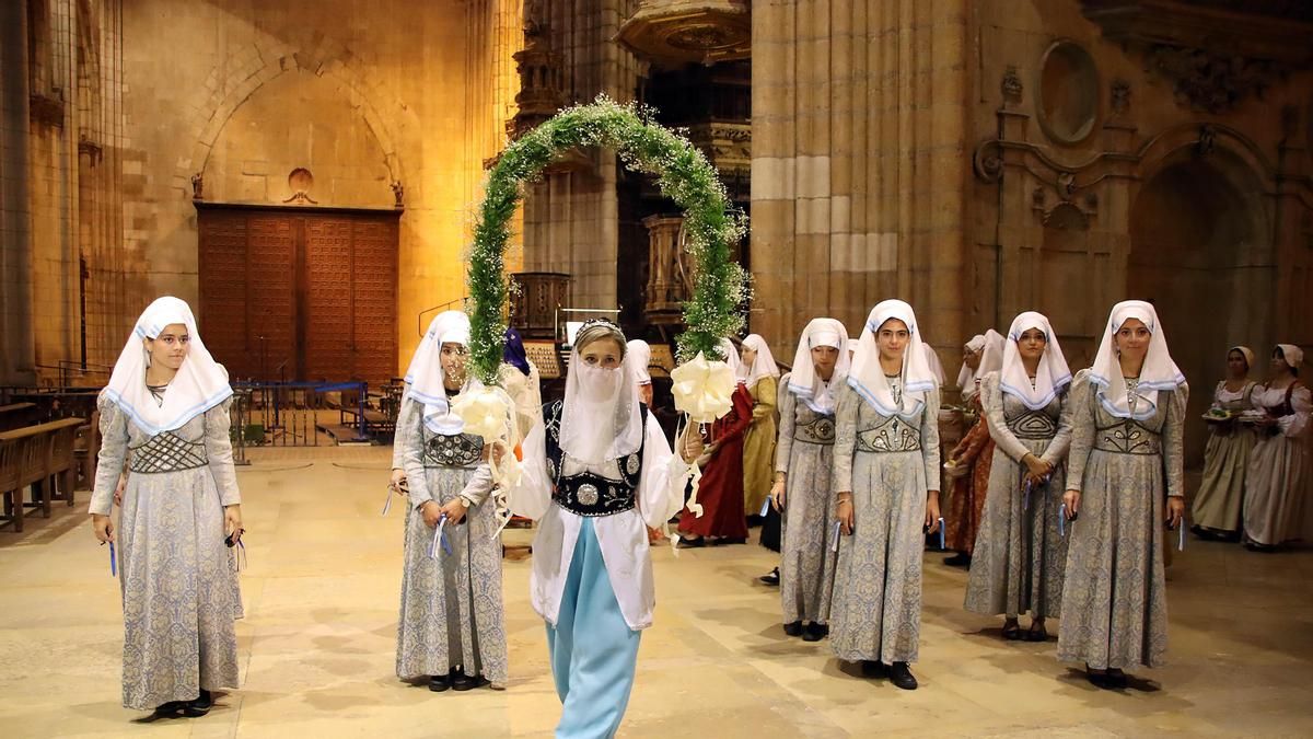 Celebración de la Fiesta de las Cantaderas en León