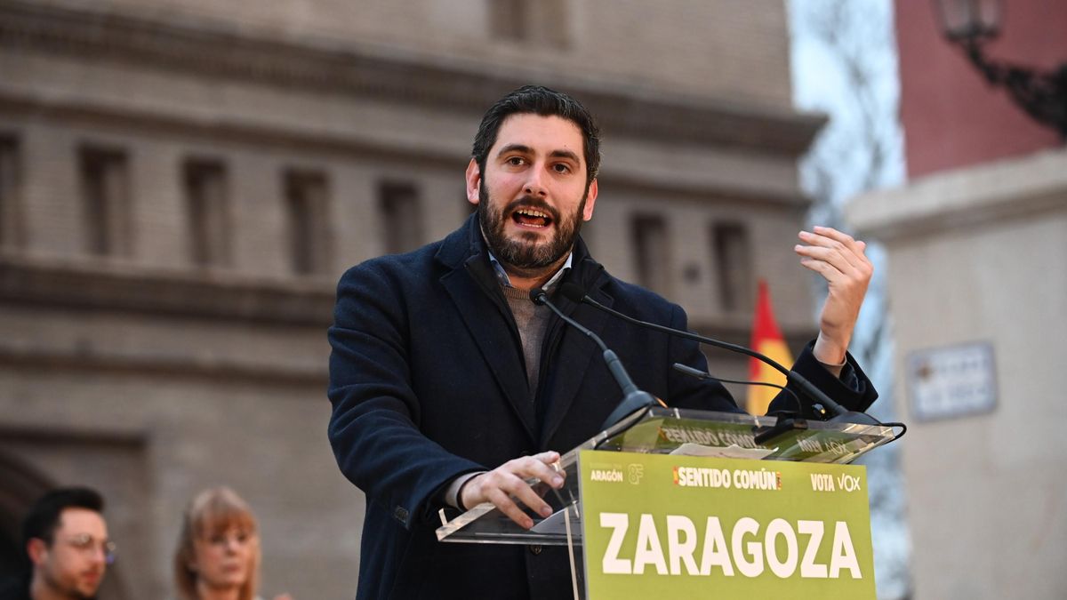 El candidato de Vox, Alejandro Nolasco.