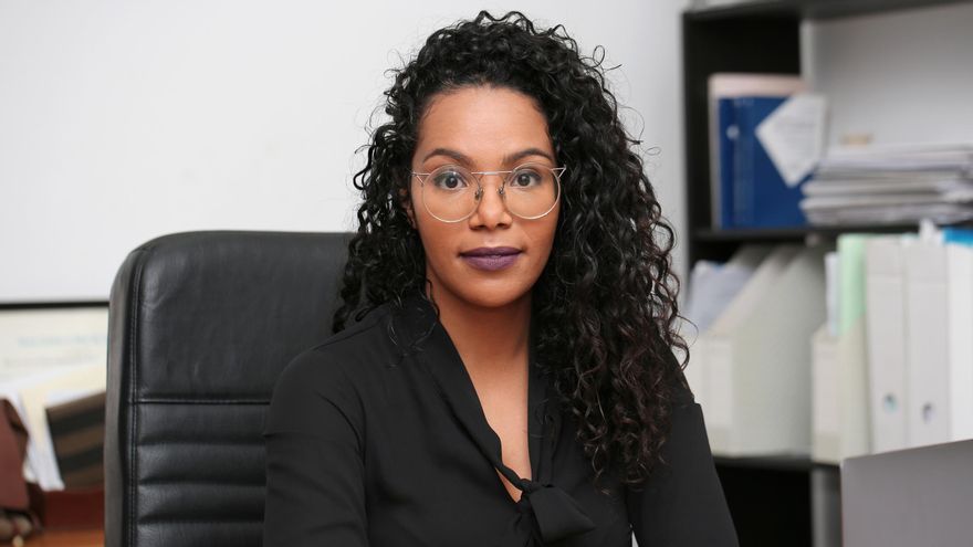 Farhana Mahamud, vicepresidenta de la Asociación de Mujeres Africanas en Canarias (AMAC) y abogada especializada en Extranjería