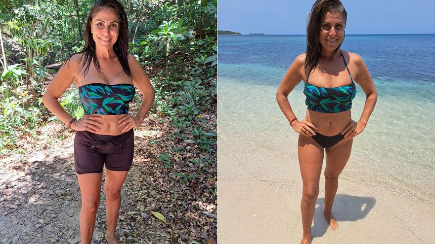 El cambio físico de Yaiza