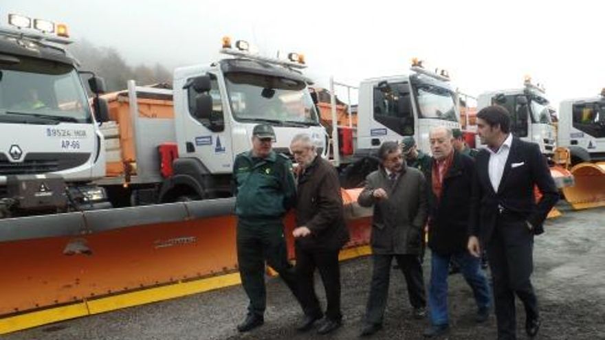 Presentación del plan de vialidad invernal de la AP-66.