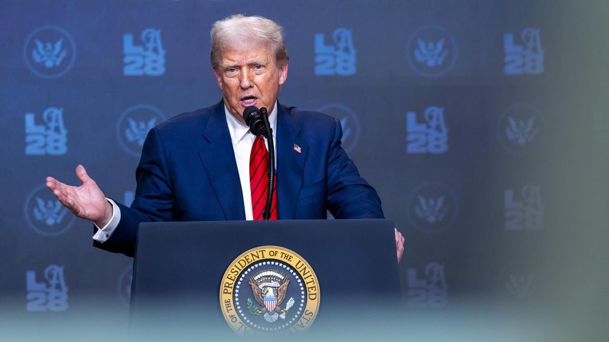 El presidente de EEUU, Donald Trump.